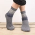 Nhung Bắc Cực mùa thu và mùa đông dày ấm áp nam thỏ len vớ cao cấp siêu dày cashmere cashmere vớ quà tặng