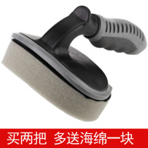 Car tire wax brush Tire polishing oil brush Wax brush Waxing sponge brush Tire cleaning cleaning