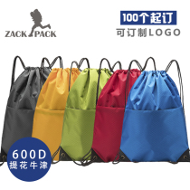  zackpack sports drawstring backpack custom logo waterproof drawstring pocket backpack drawstring bag printing custom
