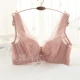 Ngực to cup full cup bra phần mỏng đồ lót siêu mỏng size lớn chất béo MM lady bra lớn cup mùa hè - Strapless Bras