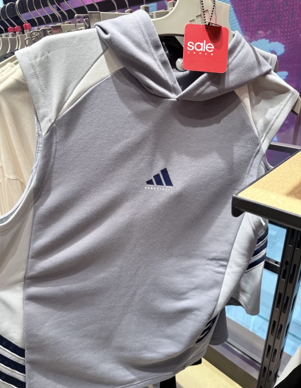 Wenwen Genuine Adidas Adidas New Comfortable Sleeveless Shirt for Boys and Girls Hooded Sports Vest Kc2747