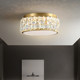 [Starry Sky]All-Copper Ceiling Lamp, Bedroom Lamp, New Style Lighting Fixture, Simple Modern Elegant Room Lamp, Light Luxury Crystal Lamp
