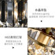All-Copper Crystal Chandelier, Post-Modern Light Luxury Dining Room Lamp, Simple and Creative Home Bedroom Lamp 1298