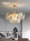 [Shell] Post-Modern Accessible Luxury Living Room Chandelier, Simple and Elegant Home Dining Room Lamp, Creative High-End Bedroom Lamps