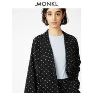MONKI2018 mùa xuân và mùa hè thường in lỏng đơn ngực phù hợp với áo khoác nữ 0642776 shop quần áo nữ