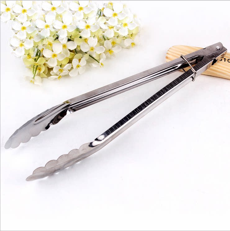 Food grade extended stainless steel food clip food clip barbecue clip Vegetable clip barbecue utility tool accessories