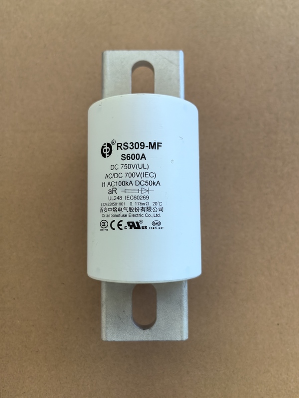 Xi'An Zhongrong Rs309-Mf S 600A Dc750V600A New Energy Vehicle Fuse Charging Pile Insurance