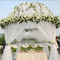 Wedding props deep top round pavilion high pavilion shelf wishing Princess Pavilion wrought iron pavilion wedding ceremony flower room happy