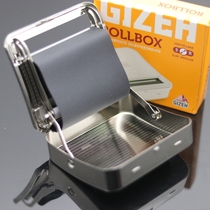 Imported Pyramid Metal Box Automatic Cigarette Roller Diameter 6 8MM Thickness Adjustable Hand-rolled Cigarette Machine