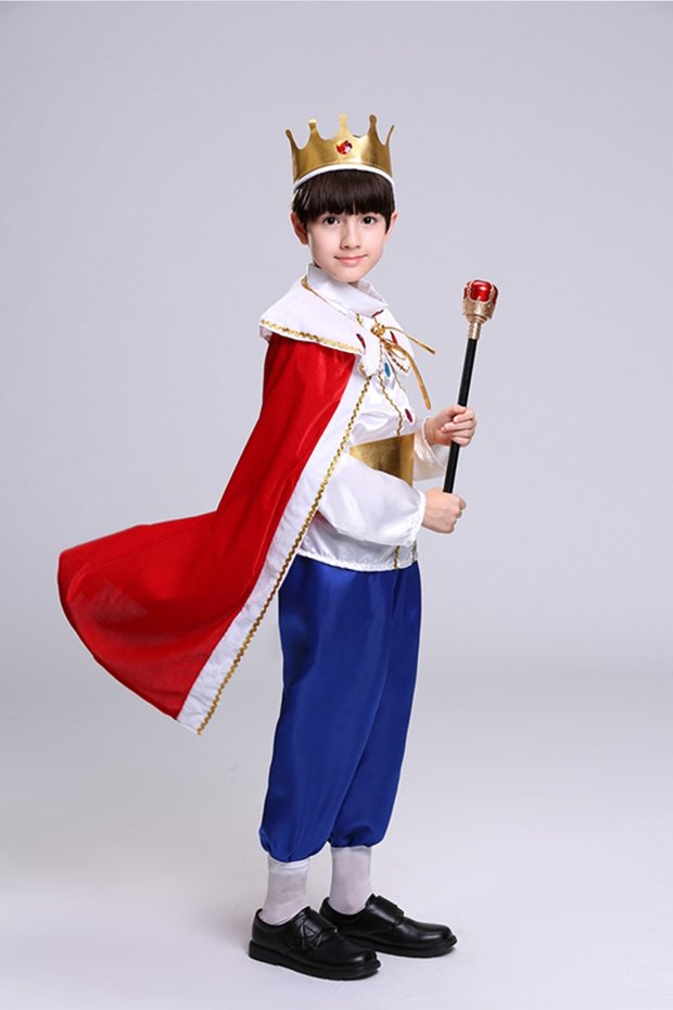 Halloween quần áo trẻ em vua hoàng tử quần áo Disney cosplay trang phục hóa trang để chơi quần áo bé trai