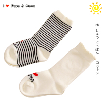 Baby socks Changchun autumn and Winter pure cotton foreign trade 0-3-6 months boneless newborn male and female baby cotton socks medium long tube