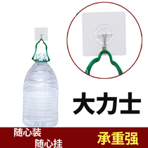 Adhesive hook strong glue kitchen unscented door rear adhesive hook suction cup Wall Wall wall hanging hook bathroom load-bearing nail-free hook