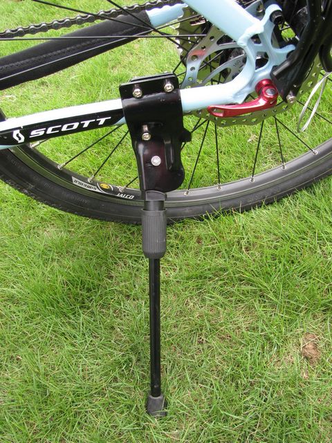 Aluminum Alloy Bike Mountaineering Caravan Dead Flying Foot Brace Mountaineering Car Parking Stand Bracket Car Leg Side Support