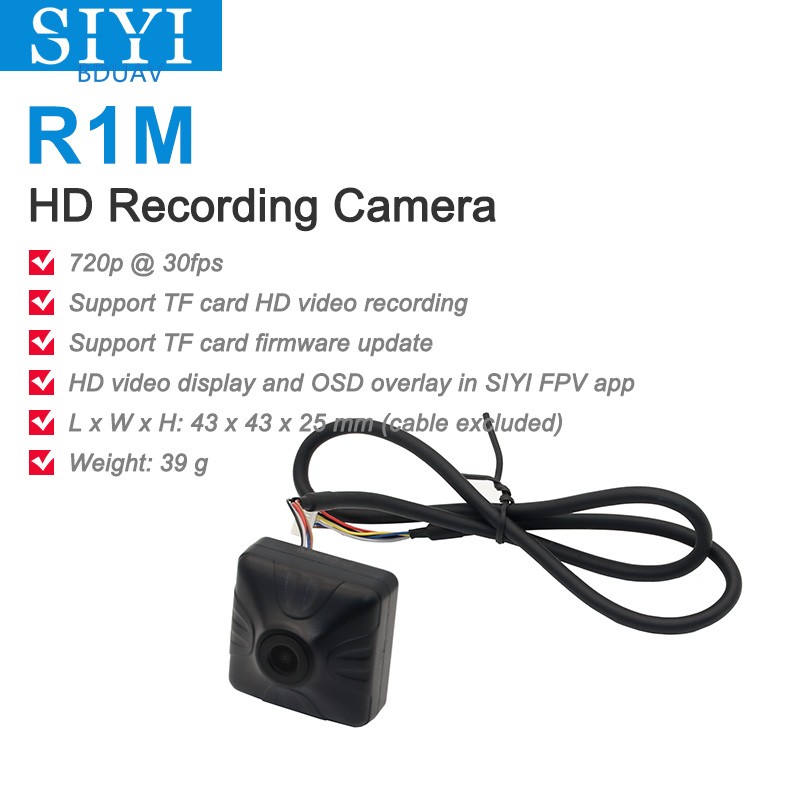 SIYI思翼高清卡录三防相机镜头适配MK15 MK32遥控器