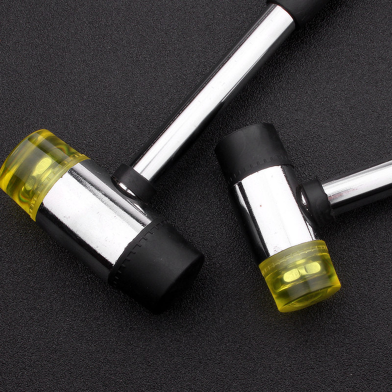 Large rubber hammer installation hammer rubber hammer nylon floor tile installation hammer decoration hammer bull hammer hammer