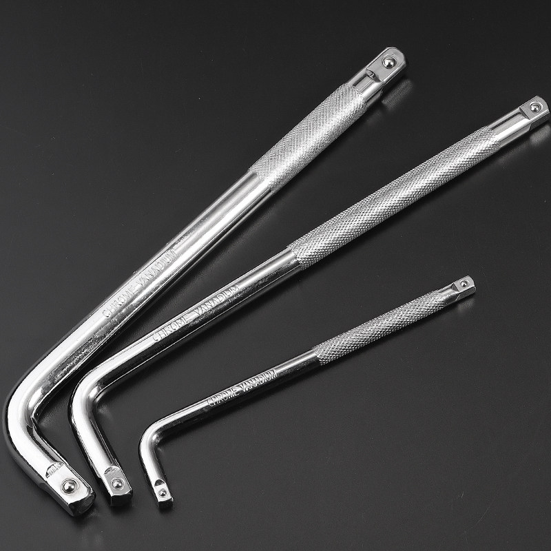 1 4 inch sleeve wrench handle short extension in fly lengthened quick wrench sleeve head large fly length l type forcing connection bending rod