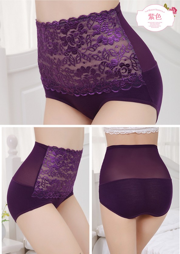 Eo cao năm nay ren đỏ gợi cảm đồ lót rỗng tre sợi phụ nữ phục hồi hông tam giác quần short thoải mái quần lót nữ cao cấp