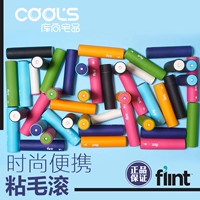 Mỹ Flint Fashion Portable Sticker Con lăn Quần áo có thể dính Giấy tẩy trang Bàn chải dính - Hệ thống giá giặt cắt lông xù quần áo