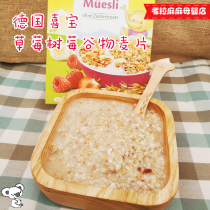 German spot HIPP organic strawberry raspberry cereal breakfast cereal 1 year old baby