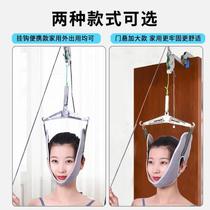 Cervical traction belt on the hanging door neck suspension neck artifact cervical stretching traction device cervical spine correction frame neck support sling