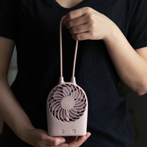 Charging mini fan student dormitory handheld grip small fan USB lanyard portable baby Children Baby fan