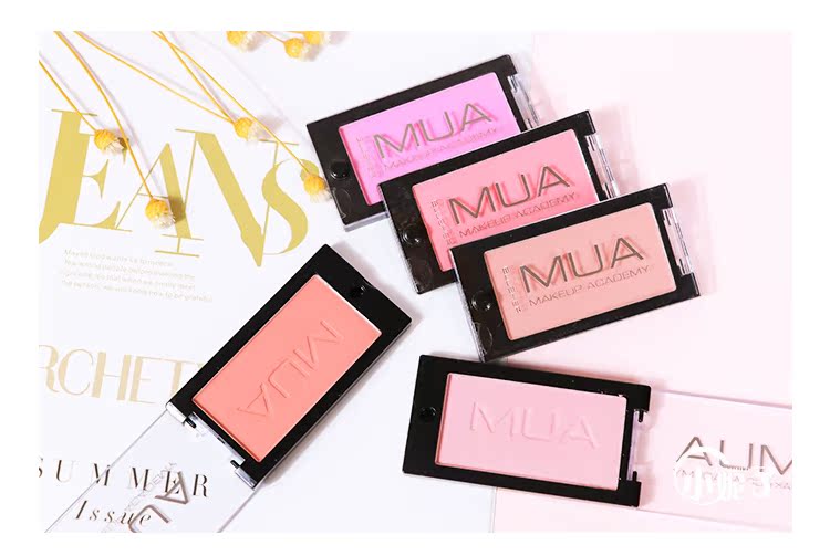 Giải phóng mặt bằng đơn sắc Anh MUA đơn sắc má hồng micro-flash mờ mịn đẹp tự nhiên lâu trôi dễ dàng - Blush / Cochineal phấn má hồng cao cấp