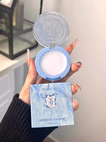 PEACH JO香水固体香膏女士持久留香香体膏学生茉莉绿茶奶香桃作