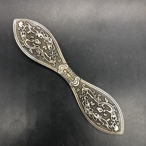 Antiques and antiques miscellaneous collection antique double dragon play beads hairpin copper hairpin film and television props made during the Qianlong period of the Qing Dynasty