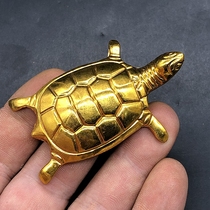 Antiques and miscellaneous collections of antique Qianlong years of the Qing Dynasty Wanshou turtle ornaments special price