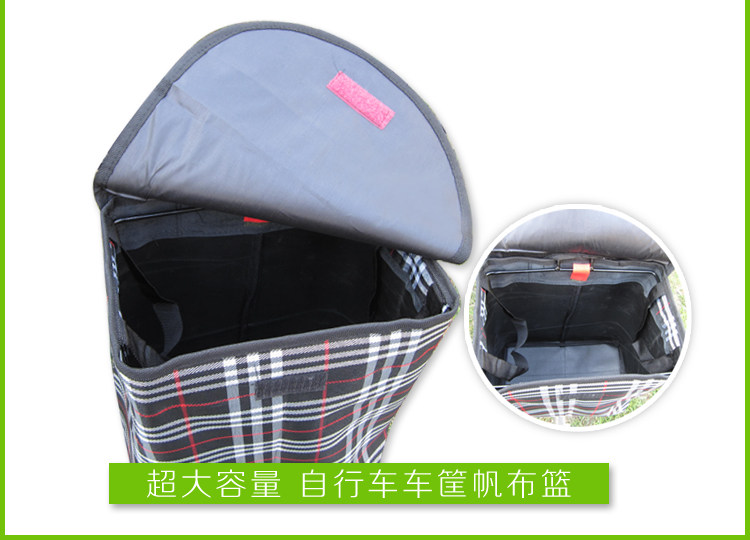 Panier pour vélo en toile - Ref 2257465 Image 28