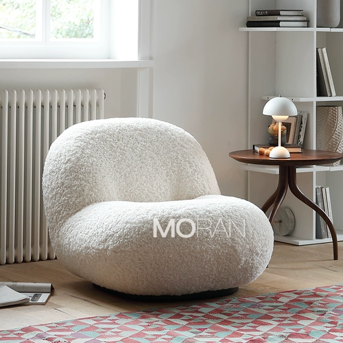 陌染 Ягненка мех сингл диван стул Pacha облачный стул ленивый диван -стул кремовый тихий ветер Сидней кресло