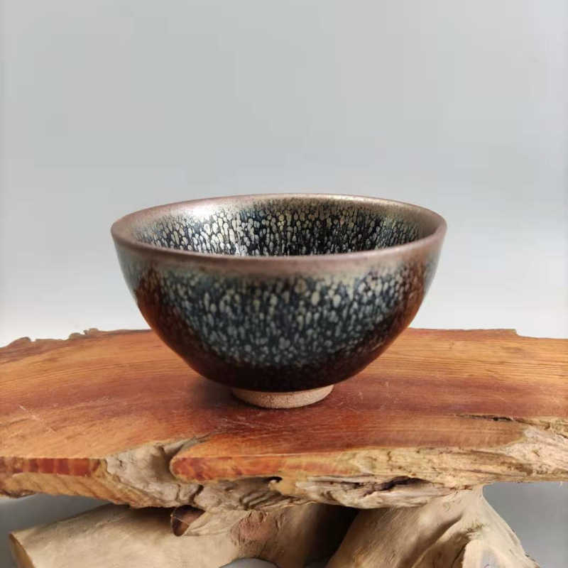 【稀少品】宋時代 天目茶碗 建盞 共箱 XG3--33 - メルカリ