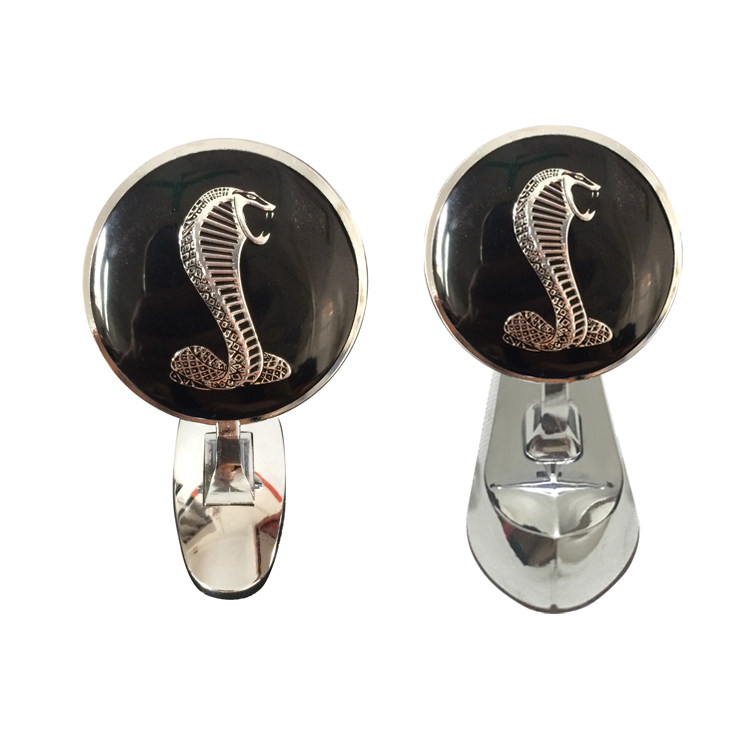 Personality Car Locomotive Wild Horse Head Labeller Cover Upright body car Peugeglasses Snake Animal Snake Decoration Retrofit