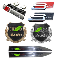 Suitable for sline car A3 A3 A4 A6L A6L four-drive mark sign with net mark rear tail mark change loading and labelling