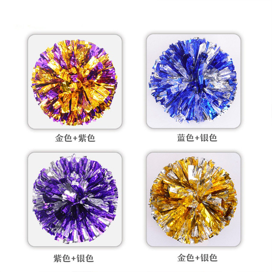 Cheerleading flower ball cheerleaders hand flower hand shake flower dance performance holding flower cheerleading flower ball performance ball