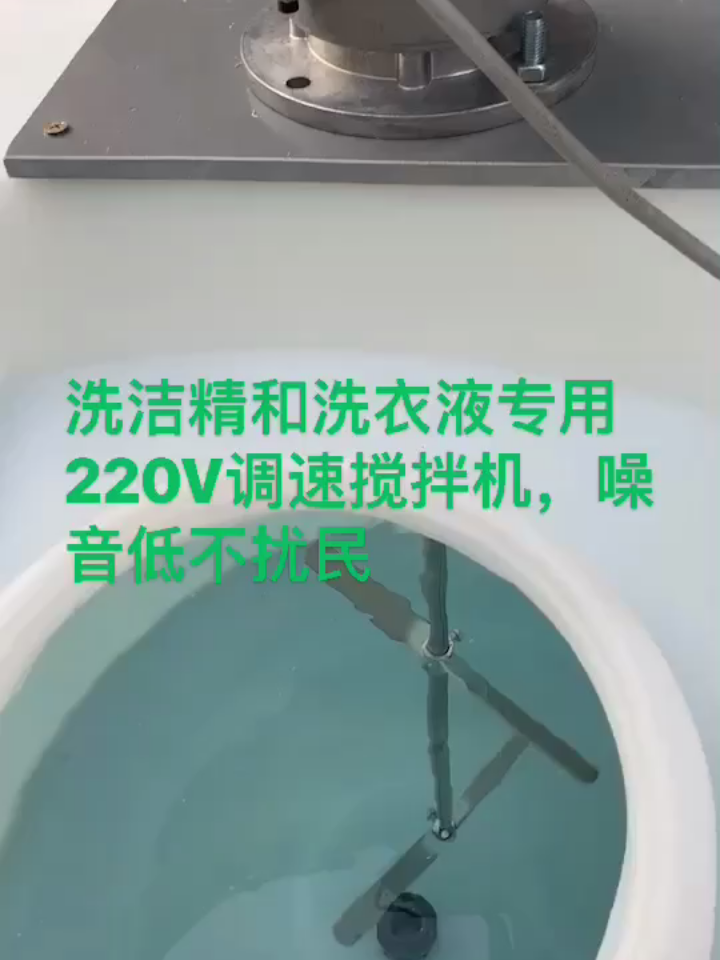 Adjustable speed dosing mixer Vertical 220V stainless steel cycloid needle wheel reducer liquid sewage industrial mixing