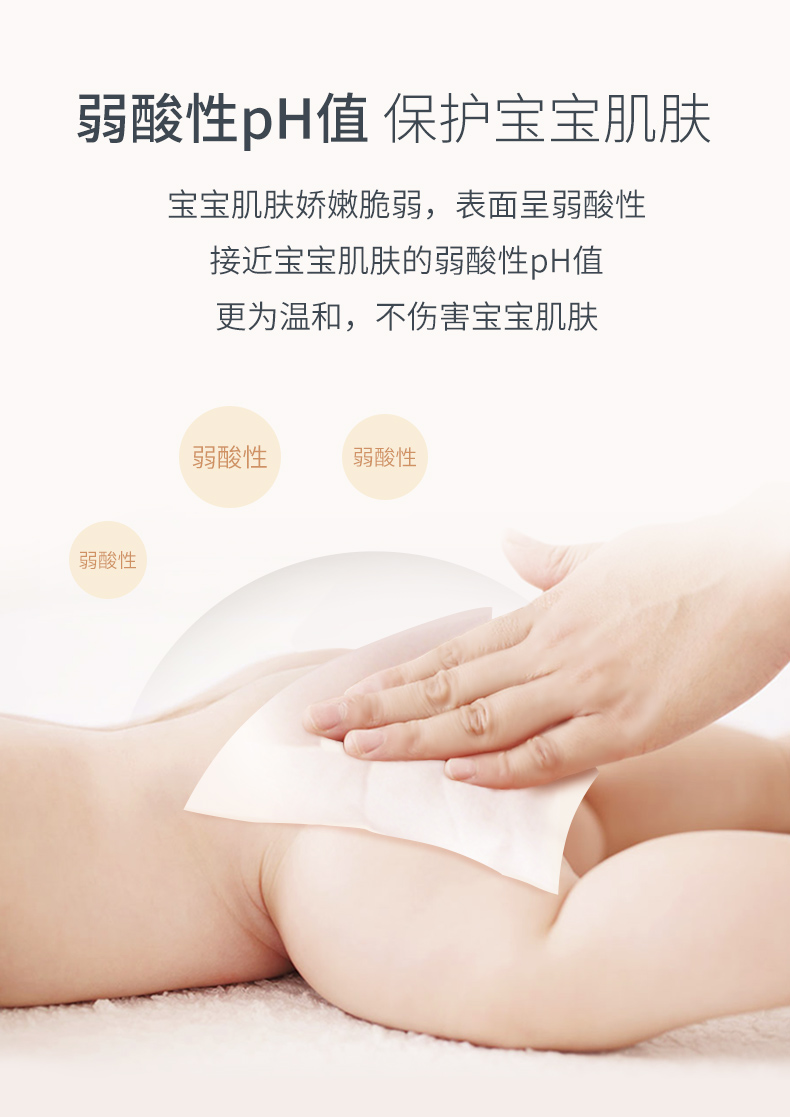 Khăn lau trẻ em đặc biệt vệ sinh tay cho bé Khăn lau sơ sinh có nắp 80 bơm * 4 gói - Khăn ướt khăn giấy gấu trúc