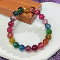 Gorgeous lap about 8 5mm barcode 20084 live quoted by high-end Tourmaline gemstone beads bracelet