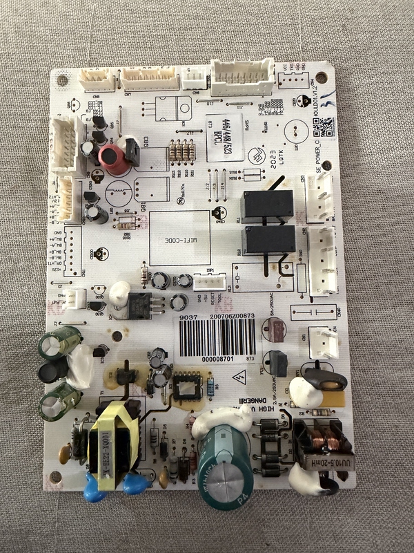 000008701 Medi Refrigerator Bcd-446/448/523 Bpcl-Nx Motherboard Inverter Board Dz90X1D