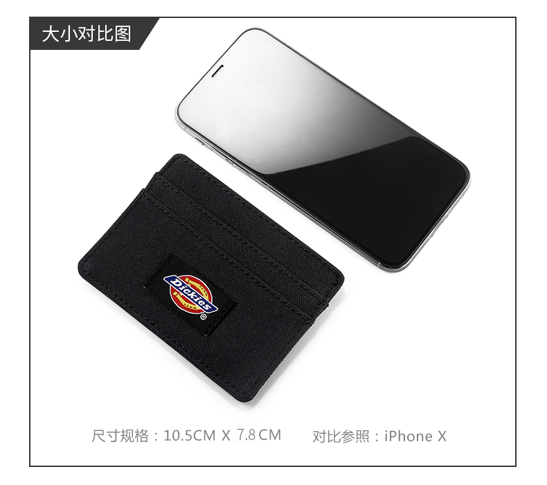 Dickies Tide thương hiệu thời trang nam ngăn thẻ giản dị Gói thẻ đơn giản - Chủ thẻ ví coach