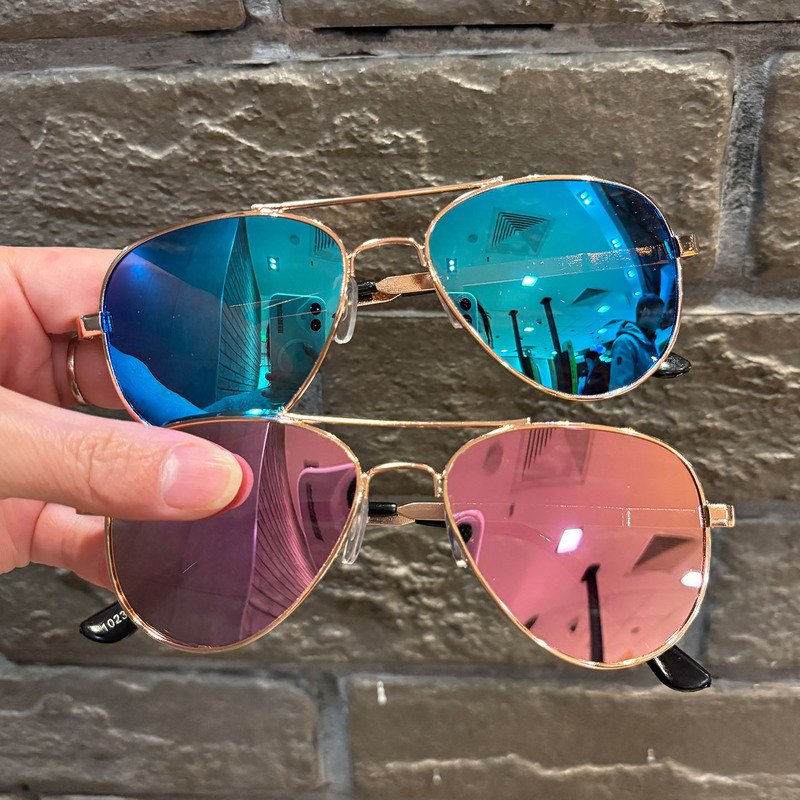 Children's Sunglasses, Fashionable Sunglasses for Older Kids, Polarized Eye Protection, Colorful Aviator Glasses, Baby Uv Protection Glasses, Trendy Children's Sunglasses, Fashionable Sunglasses for Older Kids, Polarized Eye Protection, Colorful Aviator Glasses, Baby Uv Protection Glasses, Trendy