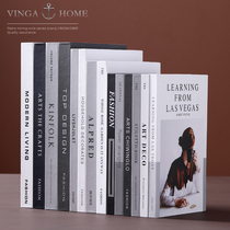 vingahome fake book simulation book swing piece book model decoration book modern minimalist book room bookcase decoration furnishing