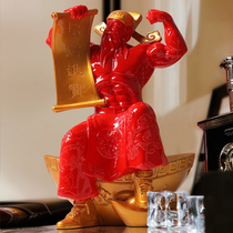 Creative Finance Lord Trends Strokes of Money Swing Pieces Muscle Arm Office Living-room Home Decoration Goods front Desk Gift