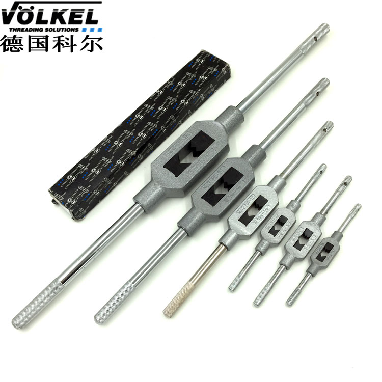 Germany imports VOLKEL Cole straight handle screw tapping hand M1 M4 M5 M8 M10 M12 M20 M27