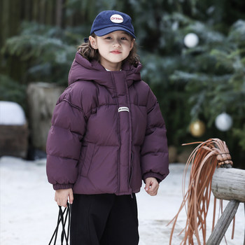 Children's Clothing New Model 2025 Girls' down Jacket Kids Boys' Baby 90% White Duck down Short Winter Thickened Coat Warm