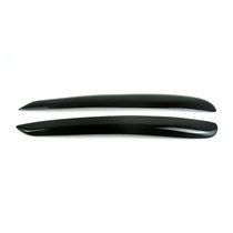 Suitable for 08-12 Golf 6 Golf 6 modified black resin lamp eyebrow headlight eyebrow decorative patch