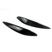 Suitable for Mercedes-Benz Smart modified carbon fiber eyebrows Mercedes-Benz SMART eyebrow stickers headlight eyebrow decorative stickers