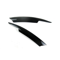 Suitable for 12-16 Volkswagen Magotan modified black resin lamp eyebrow headlight eyebrow decorative patch