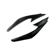 Suitable for 16-18 Nissan Teana modified black resin lamp eyebrow headlight eyebrow decorative patch