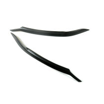 Suitable for Volkswagen New Sagitar modified special carbon fiber eyebrow eyebrow headlight eyebrow decorative patch